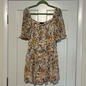 Trixxi dress
Sz Lg fall colors has tags nw